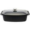 Elo 90932 Basic Pekač s steklenim pokrovomQuatrorondo 40 x 22 cm