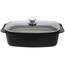 Elo 90932 Basic Pekač s steklenim pokrovomQuatrorondo 40 x 22 cm