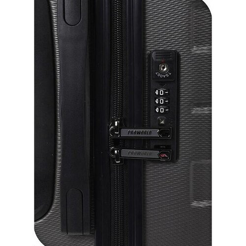 Proworld Набір дорожніх валіз з 2 предметів, сірий