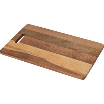 Deska do krojenia z drewna akacjowego 40 × 25 × 1,4 cm