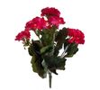 Sztuczny kwiat pelargonii ciemnoróżowa