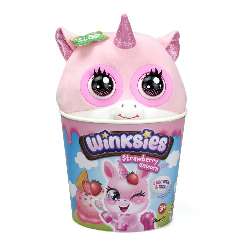 Winksies - Strawberry  Unicorn, růžová