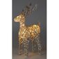 Decorațiune Ren LED de Crăciun Greyse, 50 cm
