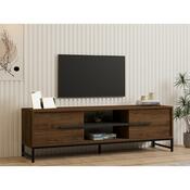 Televizní stolek Mono Walnut and Black
