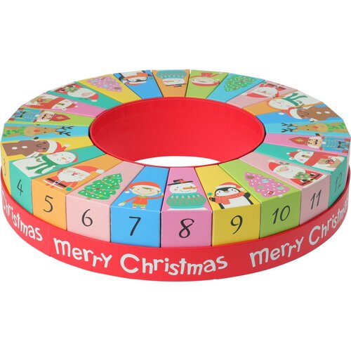 Adventskalender „Circle“, 32 x 6,4 cm