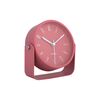 Karlsson 5989RD design ébresztőóra piros, átmérő12 cm