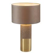 Rabalux 74219 dekorativní keramická stolní lampa Yelda, hnědá