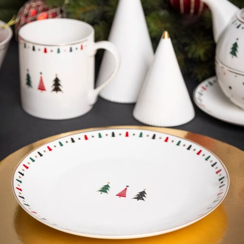 Altom porcelanski desertni krožnik Modern Tree 20cm
