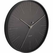 Karlsson 5769BK dizajnové nástenné hodiny, pr. 40 cm