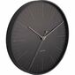 Karlsson 5769BK дизайнерський настінний годинник, діам. 40 см