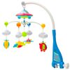 Baby Mix Carusel deasupra pătuțului cu proiectorși telecomandă, albastru
