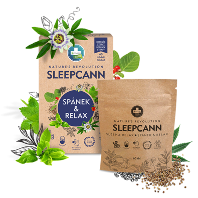 Annabis Sleepcann Sleep & Relax, 60 tabletek