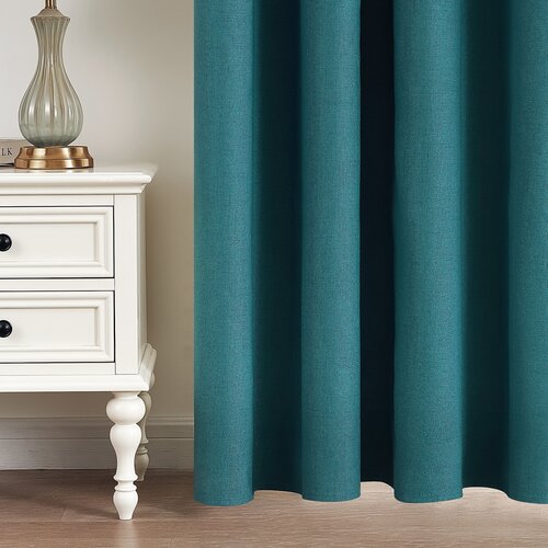 4Home Verdunkelungsvorhang Monaco Blau, 150 x 250 cm