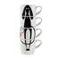 Toro 4-delni set skodelic Pes, 320 ml