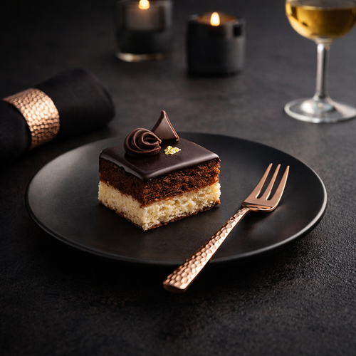 Amefa 6dílna sada vidliček Felicity, růžová