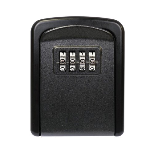 Cutie de securitate din oțel KB.G9 negru, 7,5 x 9,5 x 3,7 cm