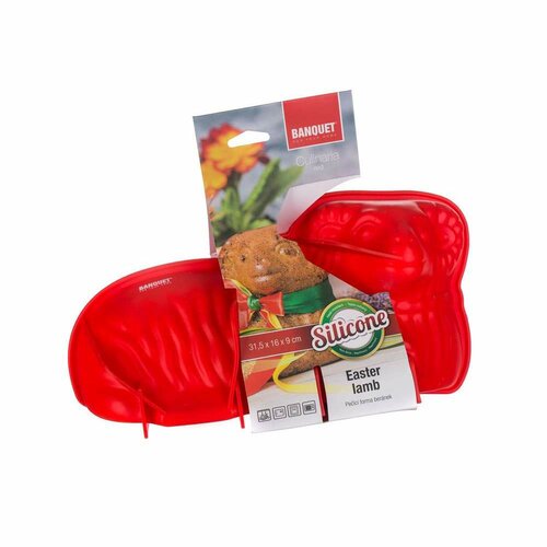 Banquet Силіконова форма для баранчика Culinaria   Red