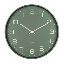 Karlsson 5751GR дизайнерський настінний годинник, діам. 40 см