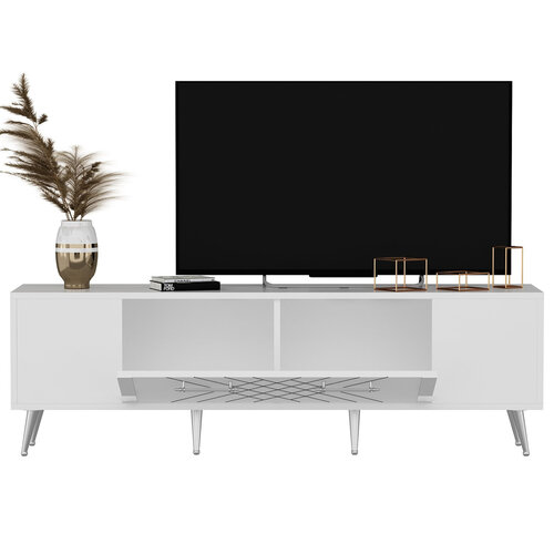 TV asztal Detas White