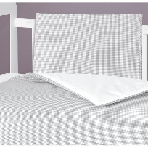 Комплект дитячих подушок і ковдри BellatexКісточки сірий, 75 x 100 см, 42 x 32 см