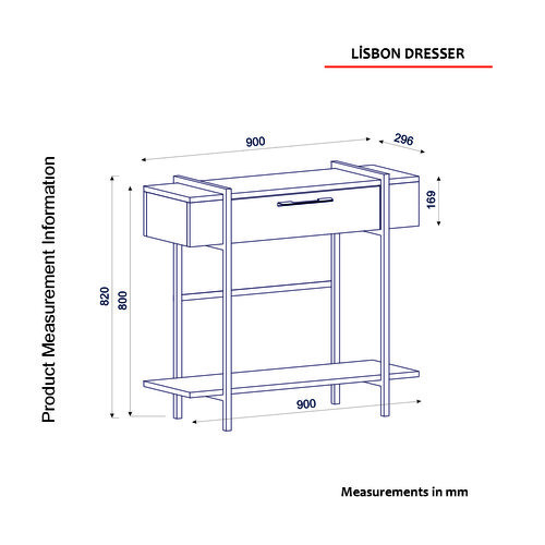 Măsuță decorativă Lisbon Marble