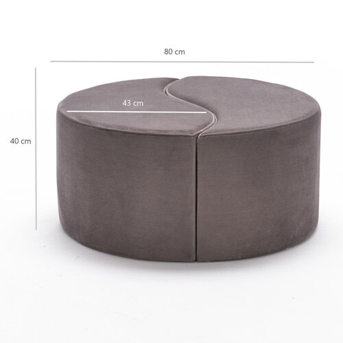 Taburet Alis Pouf Mink
