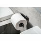 GEDY A82414 Samoa držiak toaletného papiera bez krytu, čierna