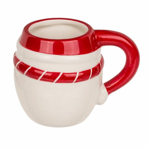 Hrnček s kapsou na sušienky Snehuliak, 400 ml