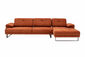 Ecksofa Mustang Small Right Orange