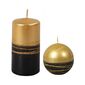 Vánoční svíčka Lumina Gold koule, zlatá