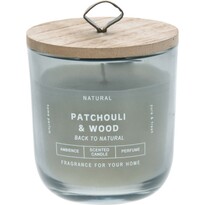 Свічка у склі Back to natural, Patchouli & Wood, 250 g
