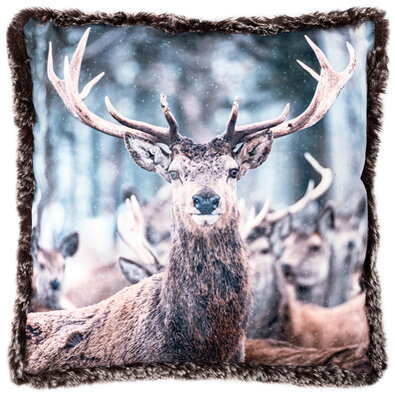 Vzglavnik Jelen Oliver, 45 x 45 cm