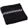 Handtuch Darwin schwarz, 50 x 100 cm