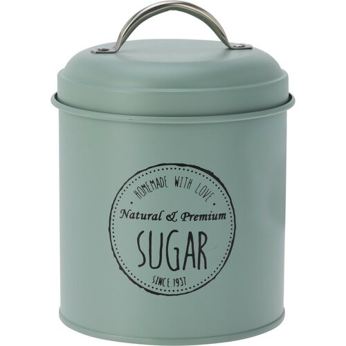 Excellent Houseware Набір металевих контейнерів для продуктів 11 x 16 см, 3 шт., зелений