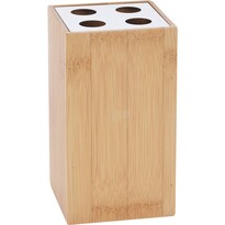 Bambusowy stojak na szczoteczki Lina, 12 cm Bambusowy stojak na szczoteczki Lina, 12 cm