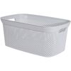 Coș de rufe curate Excelent alb, 35 l