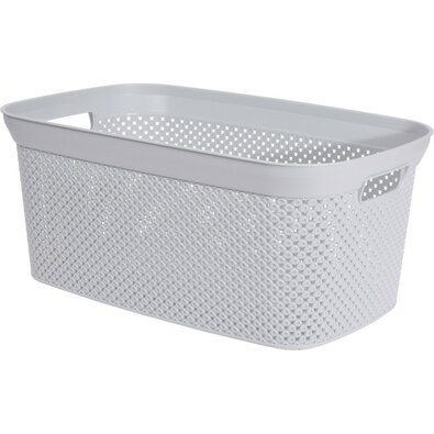 Coș de rufe curate Excelent alb, 35 l