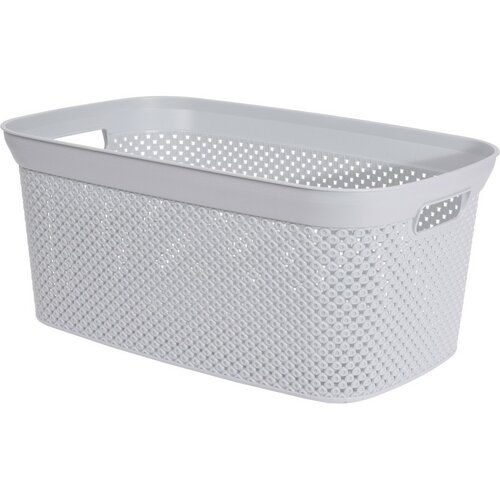 Coș de rufe curate Excelent alb, 35 l