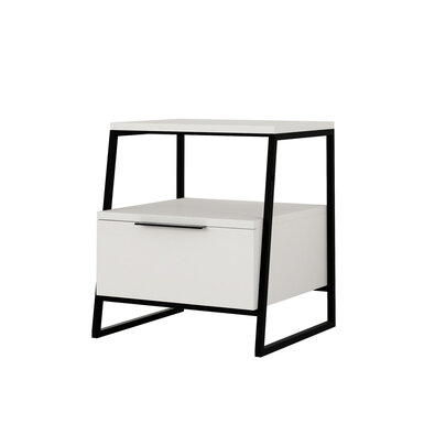 Stolik nocny Pal White 2