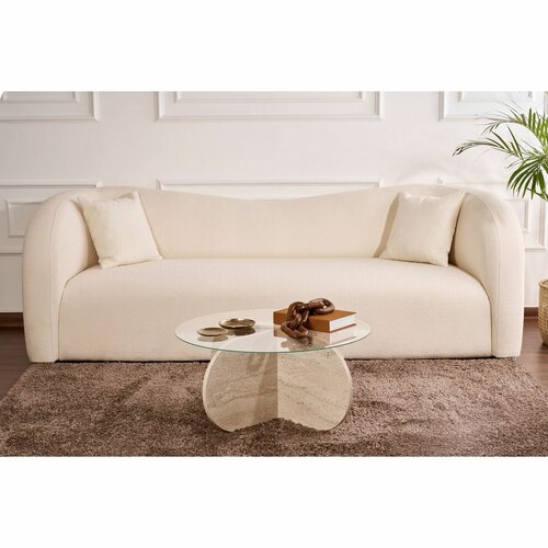 Konferenční stolek Aeris Travertine