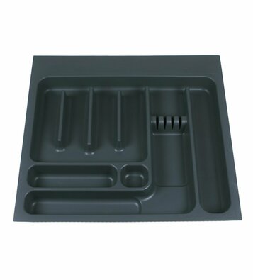 Elletipi UPPO Schubladenorganizer 60 cm, Schwarz