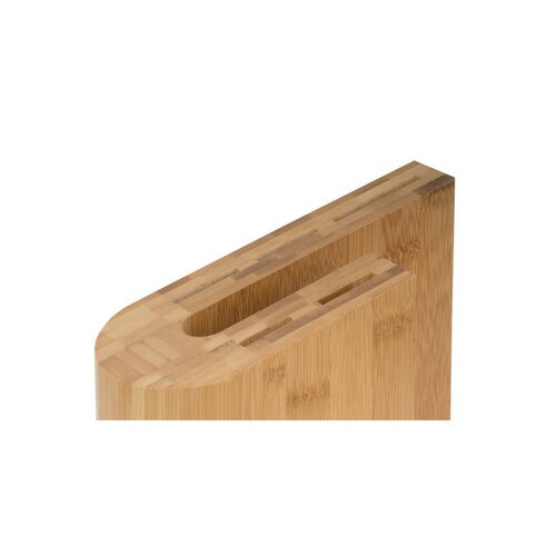 Bloc pentru cuțite G21 Gourmet, din bambus, pentru5 cuțite