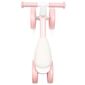 Baby Mix Odpychacz dla dzieci Bunny Hop Ultralight, różowy