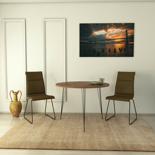 Esstisch Sandalf Walnut