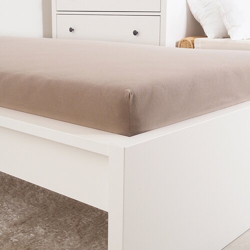 4Home prześcieradło frotte Ideal walnut, 200 x 200cm