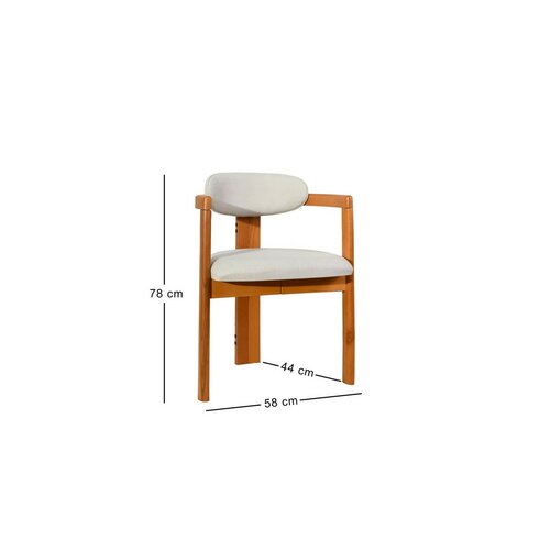 Set de scaune de sufragerie Cheri, 2 buc.