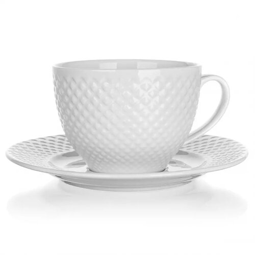 Banquet Чашка з блюдцем DIAMOND LINE, 220 мл