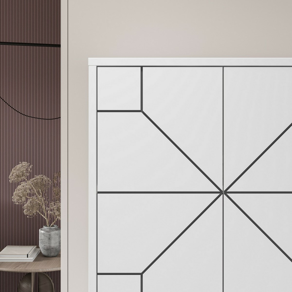 Skrinka Dune White