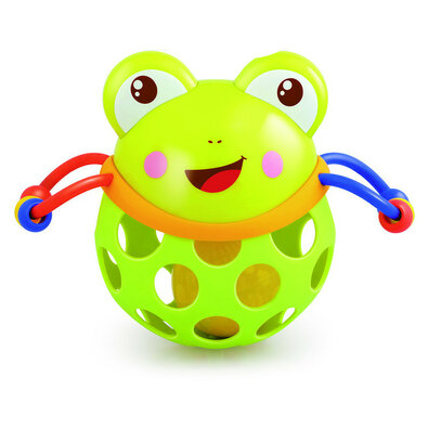 Rappa Mehka žabica z ropotuljico, 17 cm x 11 cm