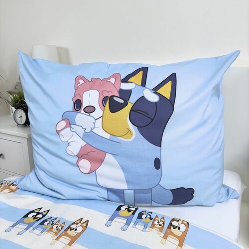 Jerry Fabrics Baumwollbettwäsche Bluey, 140 x 200 cm, 70 x 90 cm